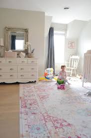 Ava S Baby Room Reveal With Images Kids Bedroom Rugs Girls Room Rugs Girls Bedroom Rug