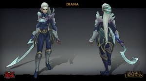 Diana Oscar Monteon League Of Legends Characters League Of Legends Lol Champions