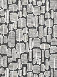 Missprint Little Trees Wallpaper At John Lewis Tree Wallpaper Charcoal Wallpaper Wallpaper