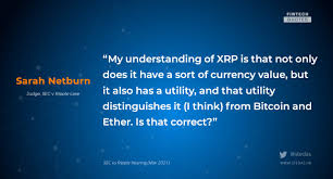 On tuesday, xrp quotes reached the maximum level of monthly values. Xrp Cro On Twitter My Understanding Of Xrp Is That Not Only Does It Have A Sort Of Currency Value But It Also Has A Utility Sarah Netburn Judge Sec V Ripple