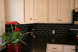 Pin By Logan Stark On My Kitchen Designs Kitchen Tiles Design Black Subway Tiles White Kitchen Paint