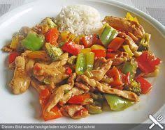 Hahnchenbrustgeschnetzeltes Mit Paprika Und Brokkoli Aus Dem Wok Von Schrat Chefkoch Rezept Rezepte Essensrezepte Rezepte Mit Brokkoli