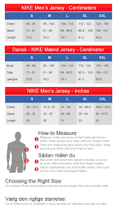 size chart for jerseys football