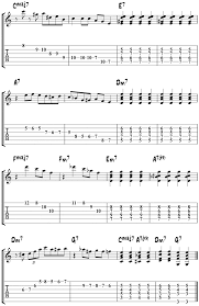 A b fill up your bag and i fill up a plate. All Of Me Chord And Single Note Soloing For Jazz Guitar