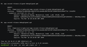 The syntax for signing an apk using the apksigner tool is as follows: Github Patrickfav Uber Apk Signer A Cli Tool That Helps Signing And Zip Aligning Single Or Multiple Android Application Packages Apks With Either Debug Or Provided Release Certificates It Supports V1 V2 And V3