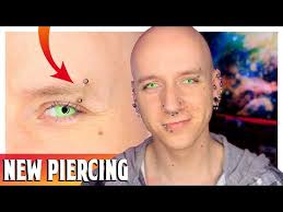 If you're thinking about the. Piercing My Eyebrow Pain Level Healing Rejection Piercing Update Roly Youtube