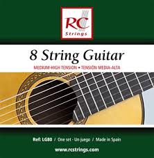 Rc Strings Lg80 Med High Classical Guitar 8 String Full Set Shop with confidence on ebay!