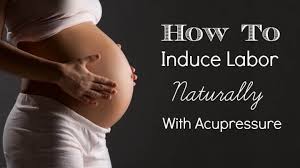 how to induce labor with acupressure