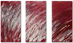 Bei dem mehrteiligen wandbild three handelt es sich um ein handgemaltes wandbild material: Mehrteiliges Wandbild Abstrakt Three Wandbilder Slavova Art Wandbild Abstrakt Wandbilder Abstrakt