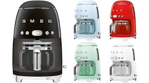 Smeg's range of fully automatic coffee machines blend exceptional styling with refined functionality to produce an elegant and efficient design. Buy Smeg 50 S Retro Style Aesthetic Drip Filter Coffee Machine Harvey Norman Au