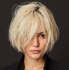 Bubble And Bubble Bob Hairstyles For Fine Hair Short Messy Haircuts Messy Haircut
