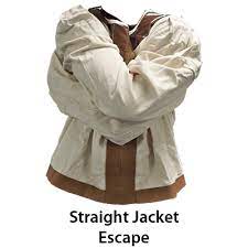 Straight Jacket Escape Straight Jacket Jackets Easy Magic Tricks