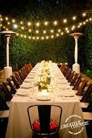 And chinese porcelain grand rimmed dinner plate in white, $48 for four: Geri Hirsch S Backyard Birthday Dinner Backyard Dinner Party Small Backyard Wedding Outdoor Dinner Parties