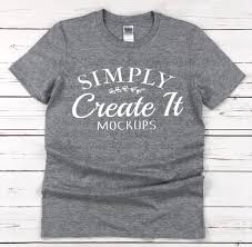 Gildan 64000 Sport Grey Mockup Gildan 64000 Sport Gray Fall Etsy Adulting Shirts Shirt Mockup Printed Shirts