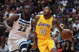 The complete analysis of minnesota timberwolves vs los angeles lakers with actual predictions and previews. Lakers Vs Timberwolves Final Score Kyle Kuzma Impresses But Lakers Lose 108 99 Silver Screen And Roll