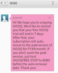 Psa To Globe Postpaid Subscribers You Might Need To Unsubscribe To Hooq S Free Trial That Globe Auto Fucking Subscribed You Into Otherwise After The Free Trial Period They Will Auto Renew Your Subscription To The Get it for 6 months with globe broadband. psa to globe postpaid subscribers you