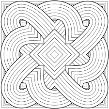 Free Simple Geometric Coloring Pages Download Free Clip Art