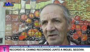 Vecinalista recordó haber aprendido a caminar los barrios junto a Miguel  Segovia