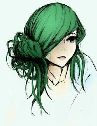 Pin By Josslyn On Animegirls Anime Green Hair Green Hair Girl Anime Art Girl