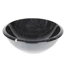 round undermount natural stone sink