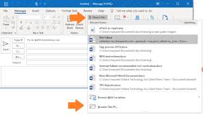 The paper clip icon is what you'll tap to initiate the attachment process, located in the top right corner. Attaching A Sharepoint File In Outlook Valiant Technology Knowledge Base