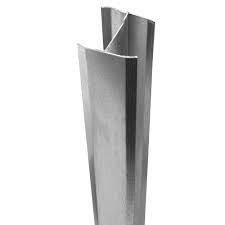 5 In X 5 In X 58 In Aluminum Post Insert Metal Fence Posts Metal Fence Steel Fence Posts
