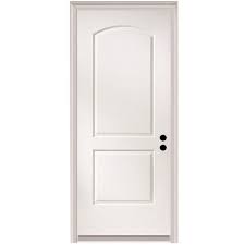 Mmi Door 32 In X 80 In Caiman Left Hand Primed Composite 20 Min Fire Rated House To Garage Single Prehung Interior Door Z0364403l The Home Depot In 2020 Prehung Interior Doors Doors Interior Mmi