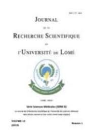 See the complete profile on linkedin and discover timothe's connections and jobs at similar companies. Journal De La Recherche Scientifique De L Universite De Lome Kindcongress