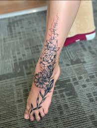 A marigold, daisy, a daffodil and a...