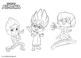 Cute and active girls are getting ready for the party. Luna Girl Pj Masks Coloring Novocom Top