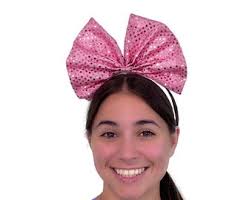 Daisy Bow || Daisy Duck Bow || Big Pink Bow || by Born Tutu Rock