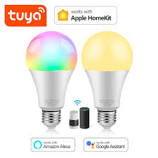 Tuya Smart Life Apple Homekit Voice Control Led Bulb Wireless Wifi Lamp E27 110v 220v Smart Wake Up Night Light Compatible Alexa Echo And Google Home Buy At A Low Prices On Joom