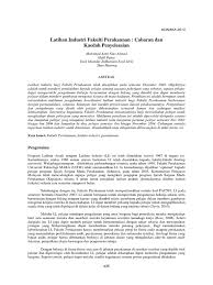 Latihan industri ini merupakan satu syarat yang diwajibkan ke atas setiap pelajar politeknik sebelum layak untuk penganugerahan. 60 Latihan Industri Fakulti Perakaunan Cabaran Azmi Nias Pp 435 443