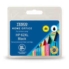 Rely on original hp inks and hp photo papers for vivid color photos that resist fading. Tesco Remanufactured Hp 62 Xl Black Ink Cartridge Tesco Groceries