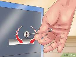 How to unlock a file cabinet when key is lost. How To Pick A Filing Cabinet Lock 11 Steps With Pictures