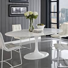 Eero Saarinen Style Oval Tulip Marble Top Dining Conference Table 78 Contemporary Furniture Dining Table Marble Oval Table Dining Marble Top Dining Table