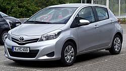If you're looking for more options or choices, you'll be better off shopping the new kia rio. Toyota Yaris Wikipedia