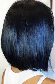 Most fashion color dyes are easy to dye over, without having to bleach if you use the color wheel and a good quality fashion dye. 55 Tasteful Blue Black Hair Color Ideas To Try In Any Season