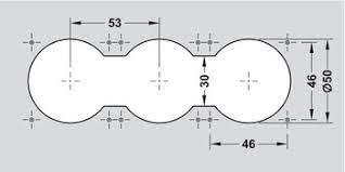 Eine bohr schablone kommt immer dann zum einsatz, wenn ein gegenstand montiert werden soll. Doppelsteckdose Mit Klappdeckel Einbau Set Mit Stecker Sv16 230 V Hafele