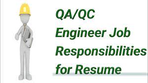 Qa /Qc Engineer Job Responsibilities For Resume - Youtube