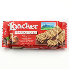 Aus meinem urlaub habe ich noch die loacker napolitaner haselnusscreme im gepäck mitgenommen und wie. Loacker Napolitaner Crispy Wafers 45g Supersavings