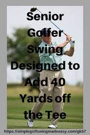Senior Golf Swing Golf Instructors Golf Swing Swing Design