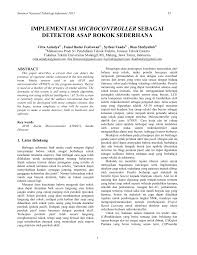 Buat kad simpan tarikh anda menjadi gambar yang sempurna dengan imej yang berkualiti tinggi daripada koleksi hebat kami. Pdf Implementasi Microcontroller Sebagai Detektor Asap Rokok Sederhana