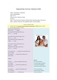 1 329 Free Esl Songs For Teaching English Worksheets Classroom Songs Songs Pop Song Lyrics