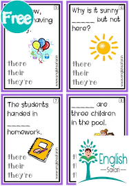 The differences between there vs. Download Homophones Of There Their Theyre Worksheets