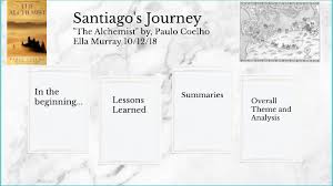 And the flute will always 38 _ me of my grandfather and his life lessons. Santiago S Journey By Ella Murray