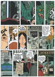 Jacques Tardi Page From 1976 S Adele Blanc Sec The Demon Of The Eiffel Tower Comic Books Art Comic Panels Cartoons Comics