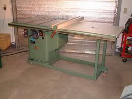 Kgibson 4 S Tablesaw With Custom Fence Mobile Base And Motor Cover Woodworking Table Saw Home Decor