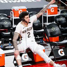 New orleans pelicans guard lonzo ball will be on a minutes restriction once again on tuesday. Lonzo Ball S Timely 27 Points Leads Pelicans To 122 115 Victory Over Rockets The Bird Writes
