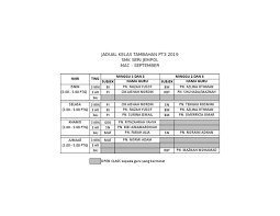 A forma mais fácil de combinar seus arquivos pdf. Jadual Kelas Tambahan Pt3 2019